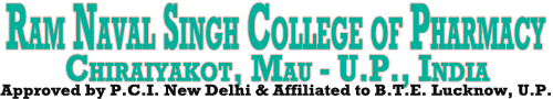 Ram Naval Singh College of Pharmacy, Chiraiyakot - Mau (U.P.) - 276129